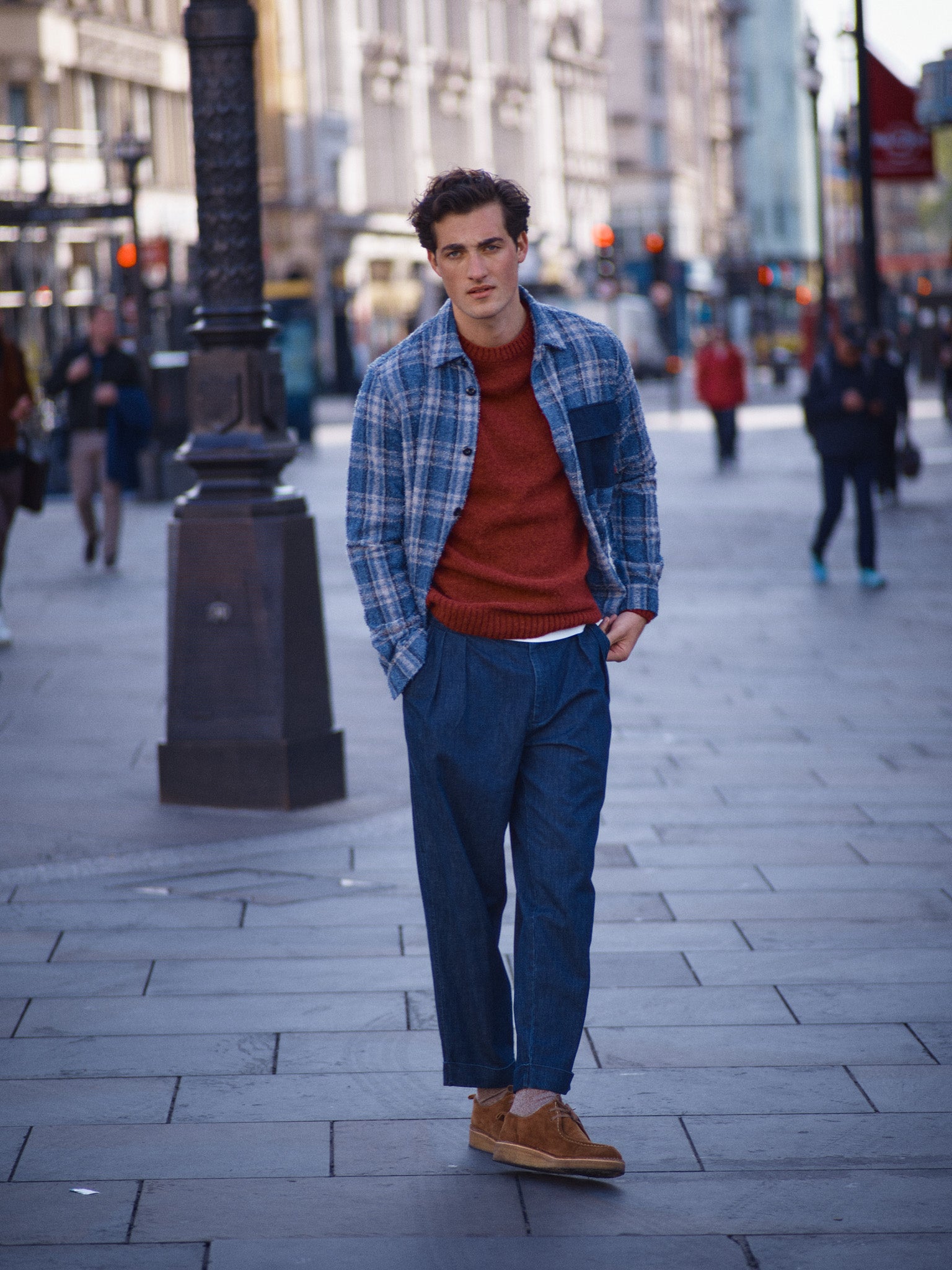 Modelshot / Vintage Indigo / Detail